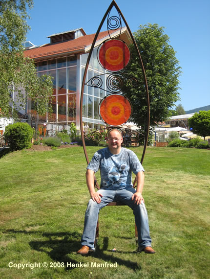 wirueberuns Manfreds Gartentr&auml;ume Garten Kunst Dekoration Manfred